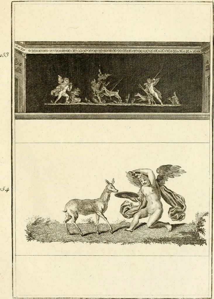 An illustration from Les antiquités d'Herculanum : avec leurs explications en françois, 1780, leaf 250