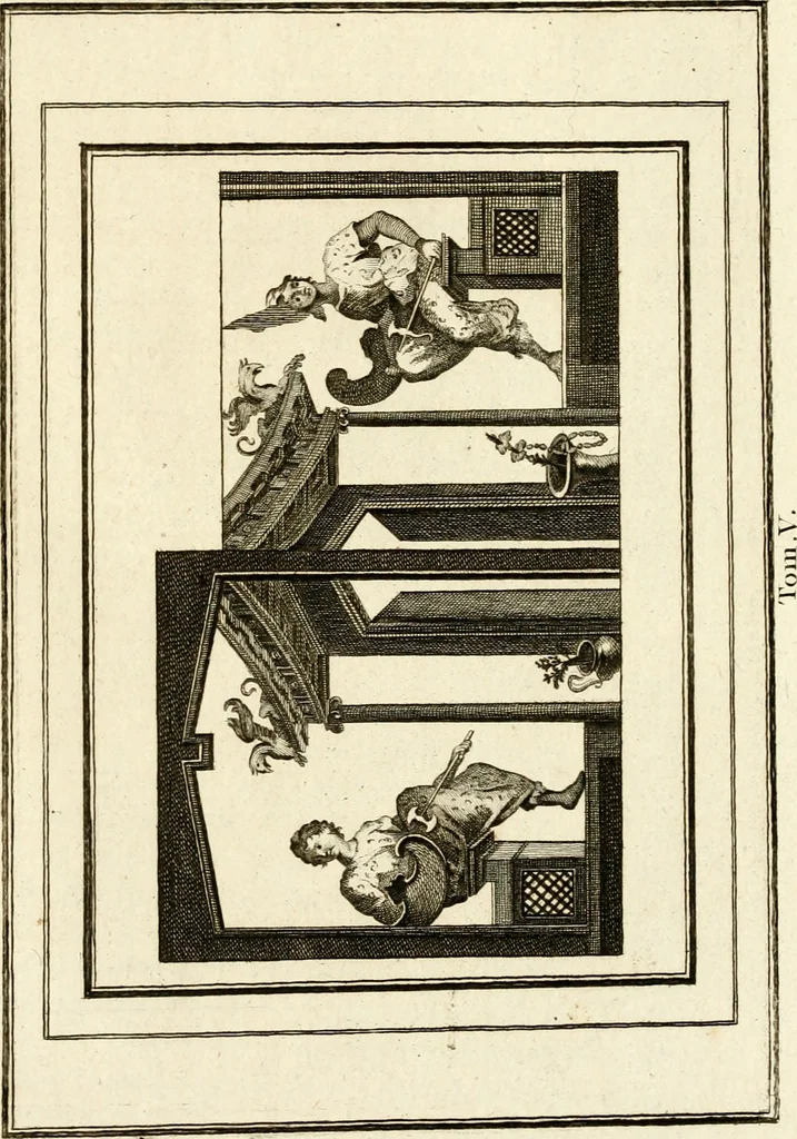 An illustration from Les antiquités d'Herculanum : avec leurs explications en françois, 1780, leaf 278