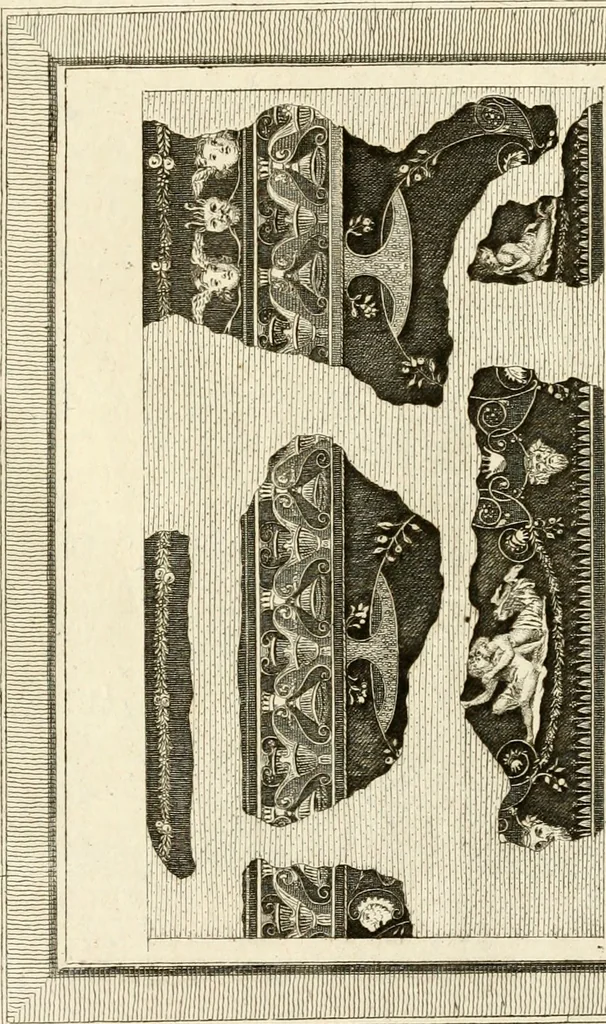 An illustration from Les antiquités d'Herculanum : avec leurs explications en françois, 1780, leaf 284
