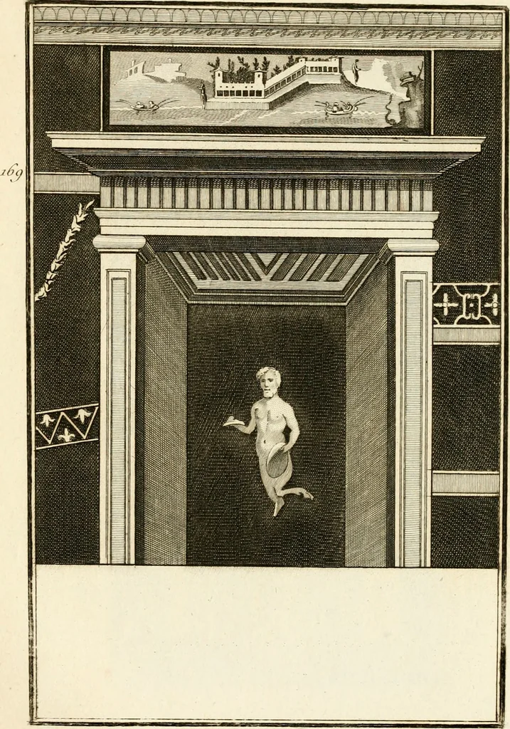 An illustration from Les antiquités d'Herculanum : avec leurs explications en françois, 1780, leaf 286