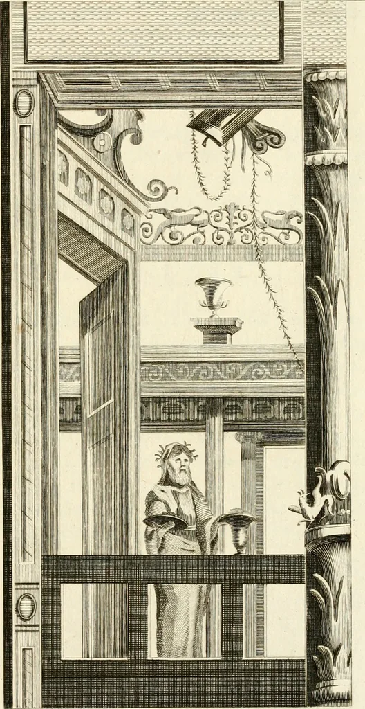 An illustration from Les antiquités d'Herculanum : avec leurs explications en françois, 1780, leaf 288