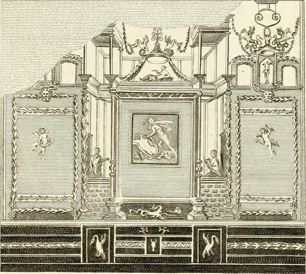 An illustration from Les antiquités d'Herculanum : avec leurs explications en françois, 1780, leaf 308