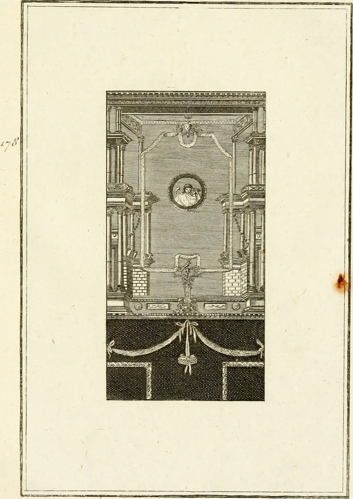 An illustration from Les antiquités d'Herculanum : avec leurs explications en françois, 1780, leaf 310