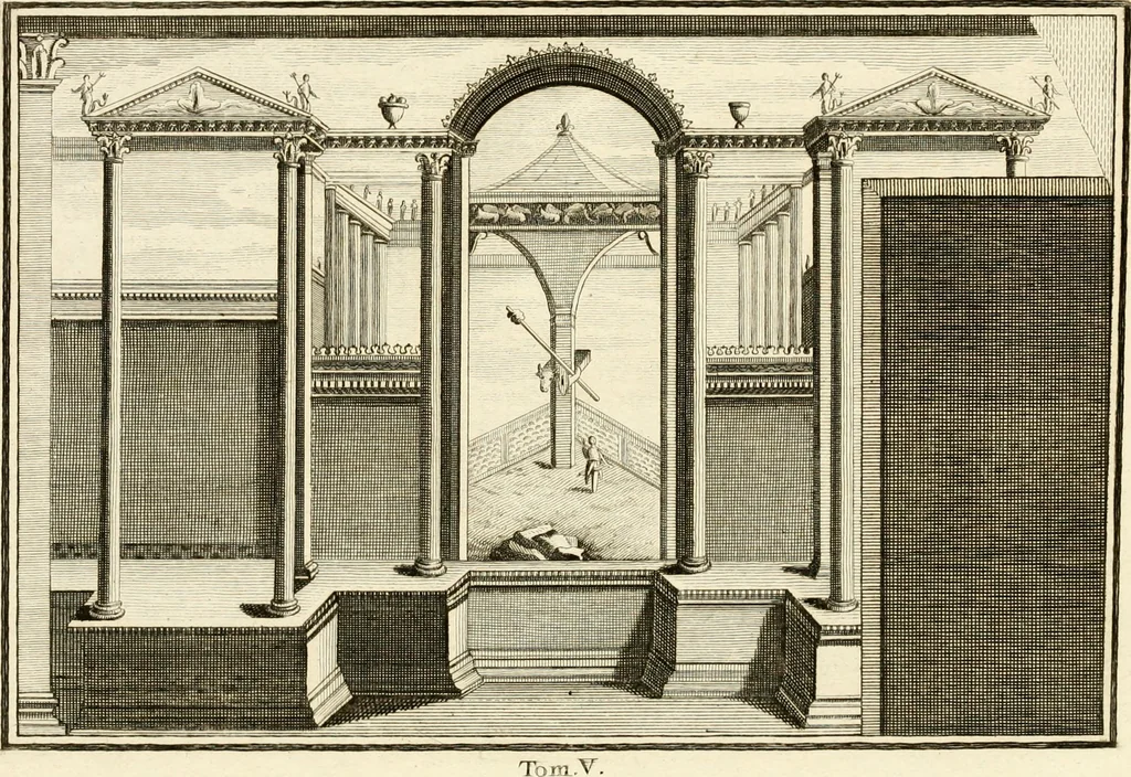 An illustration from Les antiquités d'Herculanum : avec leurs explications en françois, 1780, leaf 314