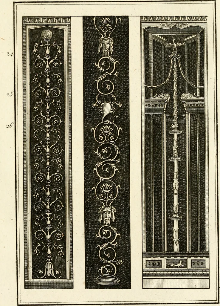 An illustration from Les antiquités d'Herculanum : avec leurs explications en françois, 1780, leaf 40