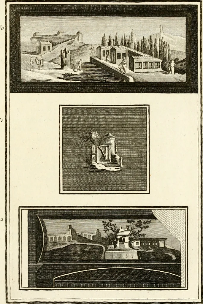 An illustration from Les antiquités d'Herculanum : avec leurs explications en françois, 1780, leaf 46