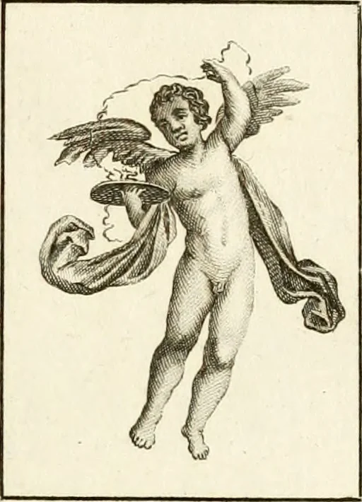 An illustration from Les antiquités d'Herculanum : avec leurs explications en françois, 1780, leaf 68