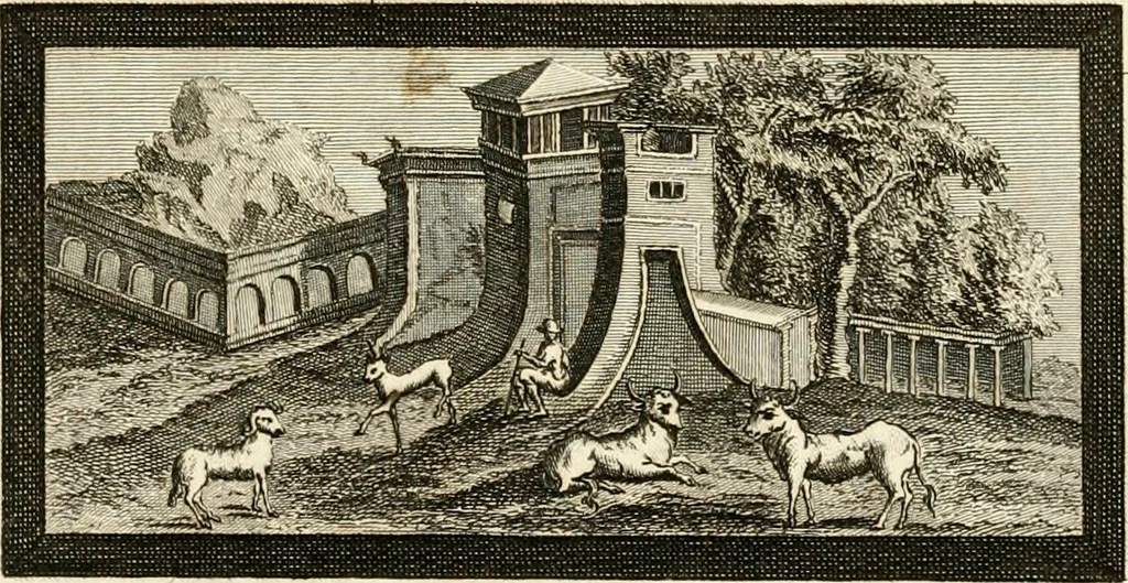 An illustration from Les antiquités d'Herculanum : avec leurs explications en françois, 1780, leaf 68