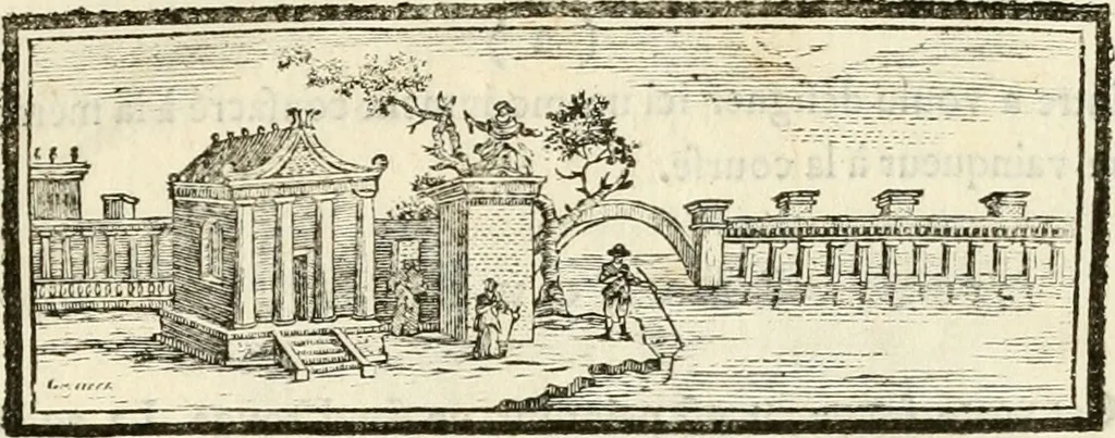 An illustration from Les antiquités d'Herculanum : avec leurs explications en françois, 1780, leaf 8