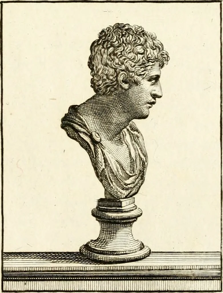 An illustration from Les antiquités d'Herculanum : avec leurs explications en françois, 1780, leaf 122