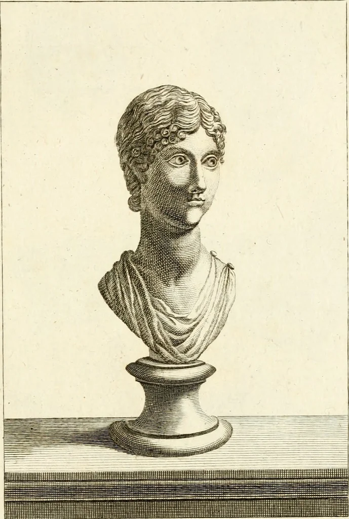 An illustration from Les antiquités d'Herculanum : avec leurs explications en françois, 1780, leaf 130