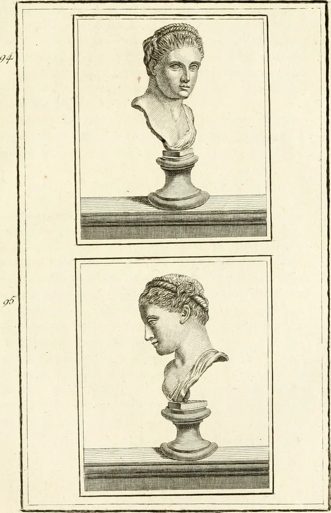 An illustration from Les antiquités d'Herculanum : avec leurs explications en françois, 1780, leaf 146