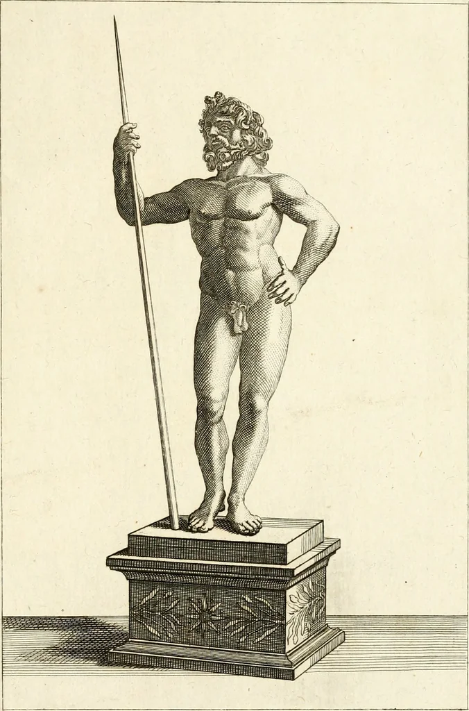 An illustration from Les antiquités d'Herculanum : avec leurs explications en françois, 1780, leaf 232