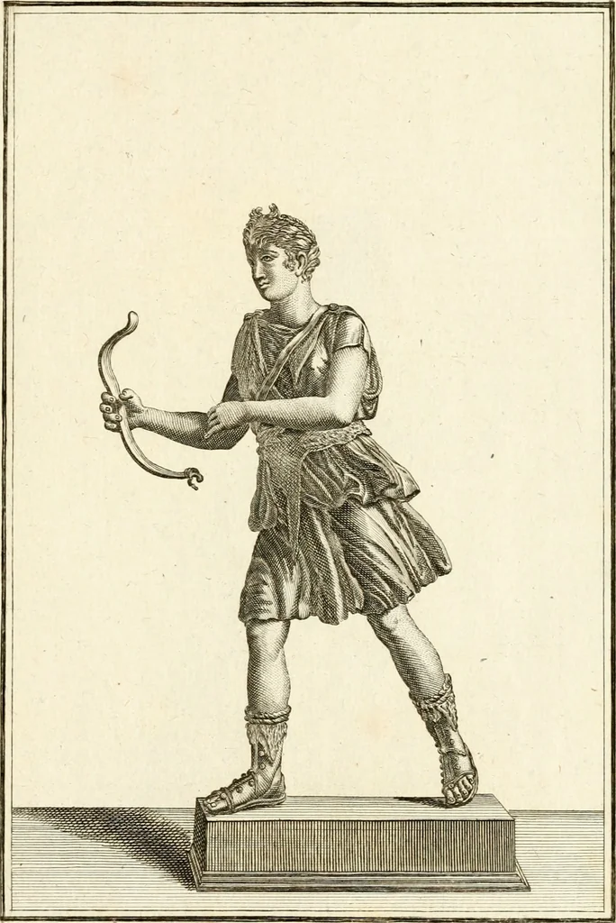 An illustration from Les antiquités d'Herculanum : avec leurs explications en françois, 1780, leaf 238