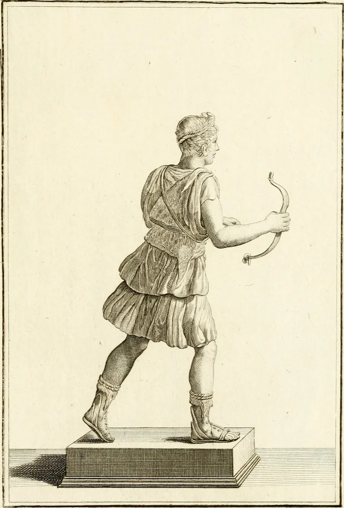An illustration from Les antiquités d'Herculanum : avec leurs explications en françois, 1780, leaf 240