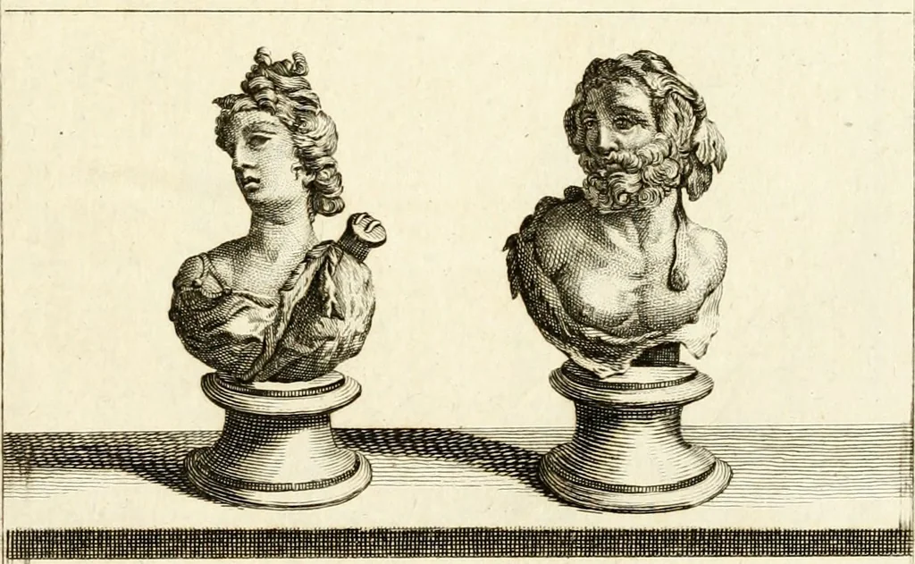 An illustration from Les antiquités d'Herculanum : avec leurs explications en françois, 1780, leaf 30