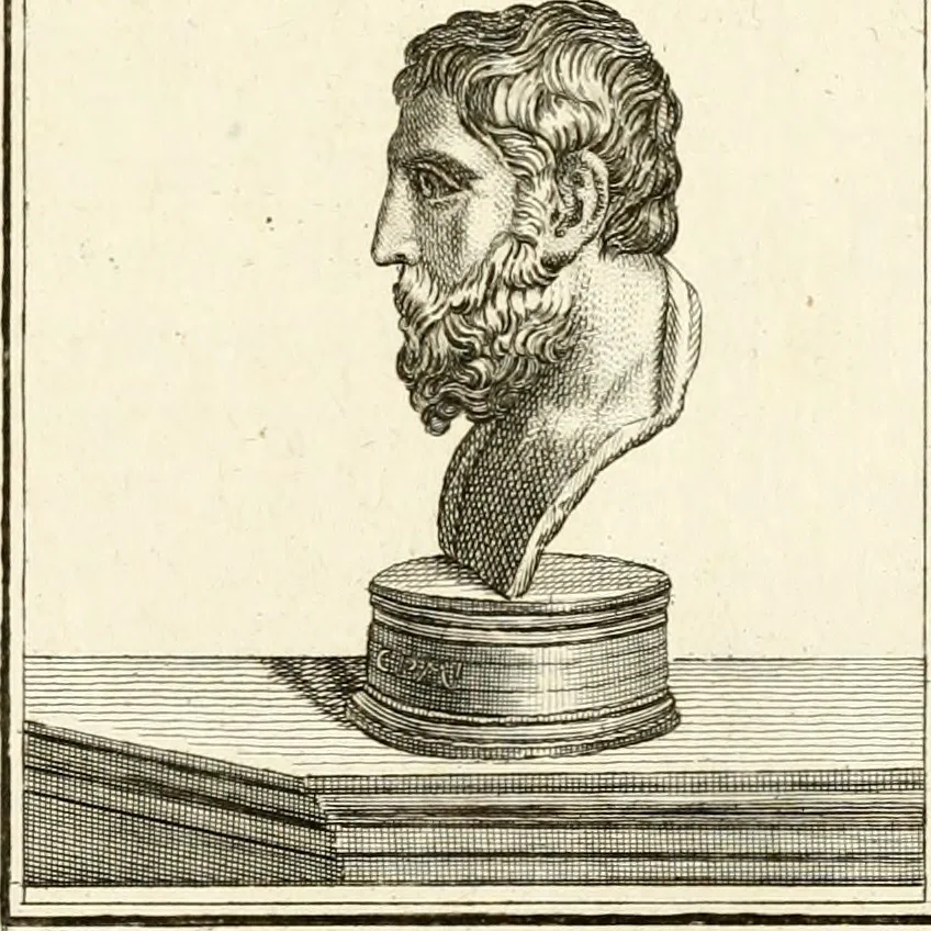 An illustration from Les antiquités d'Herculanum : avec leurs explications en françois, 1780, leaf 66