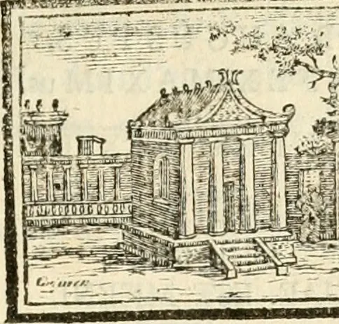 An illustration from Les antiquités d'Herculanum : avec leurs explications en françois, 1780, leaf 8