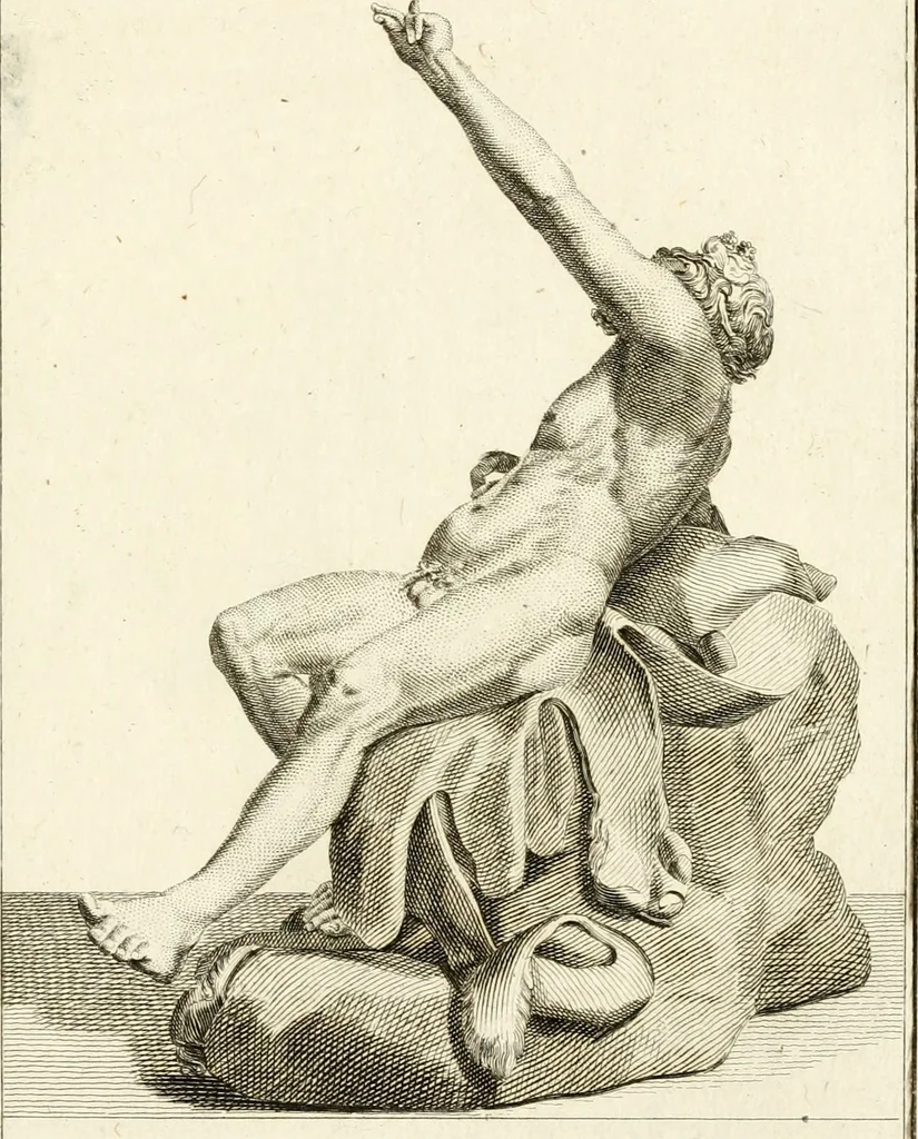 An illustration from Les antiquités d'Herculanum : avec leurs explications en françois, 1780, leaf 108