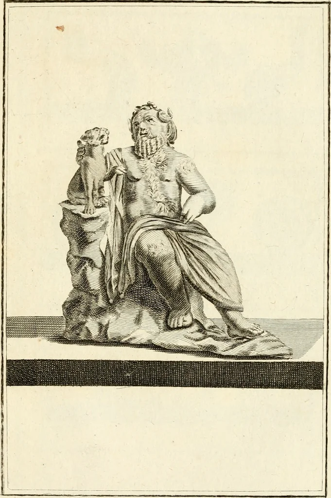 An illustration from Les antiquités d'Herculanum : avec leurs explications en françois, 1780, leaf 116