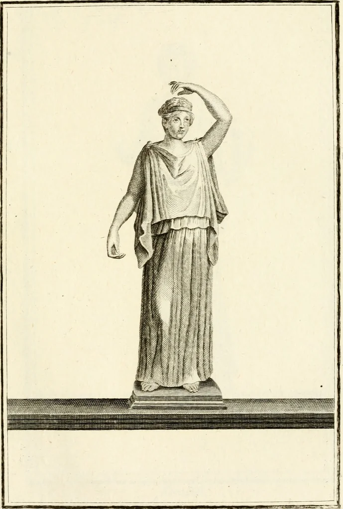 An illustration from Les antiquités d'Herculanum : avec leurs explications en françois, 1780, leaf 194