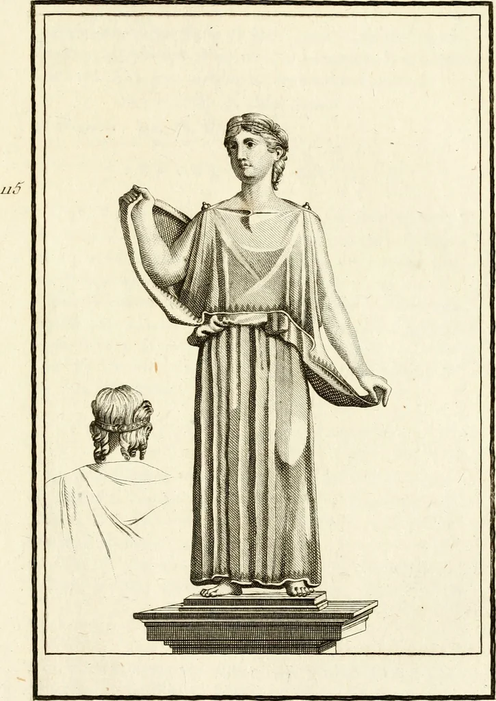 An illustration from Les antiquités d'Herculanum : avec leurs explications en françois, 1780, leaf 204