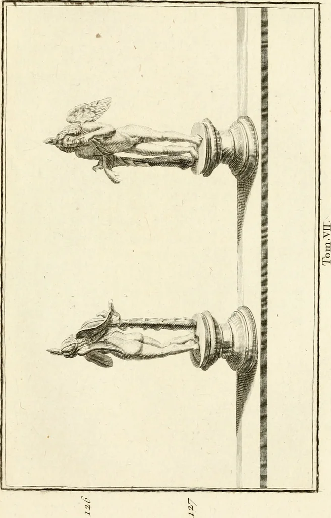An illustration from Les antiquités d'Herculanum : avec leurs explications en françois, 1780, leaf 240