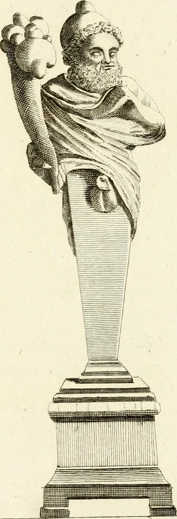 An illustration from Les antiquités d'Herculanum : avec leurs explications en françois, 1780, leaf 262