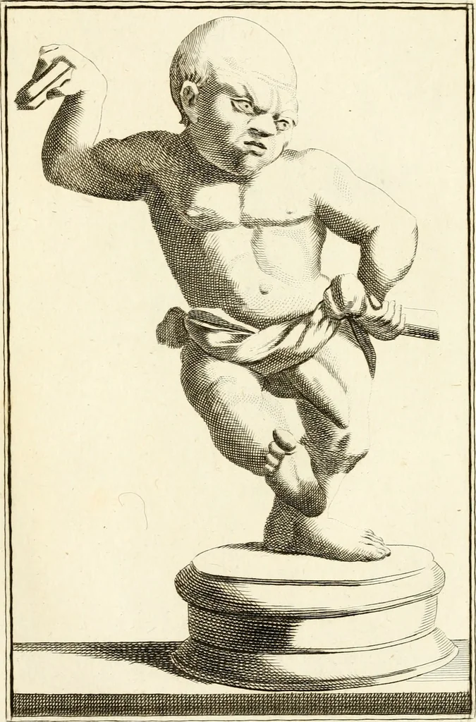An illustration from Les antiquités d'Herculanum : avec leurs explications en françois, 1780, leaf 266