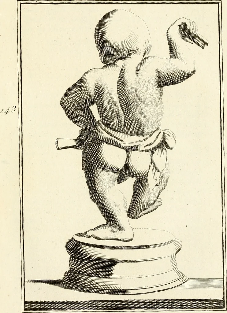 An illustration from Les antiquités d'Herculanum : avec leurs explications en françois, 1780, leaf 268