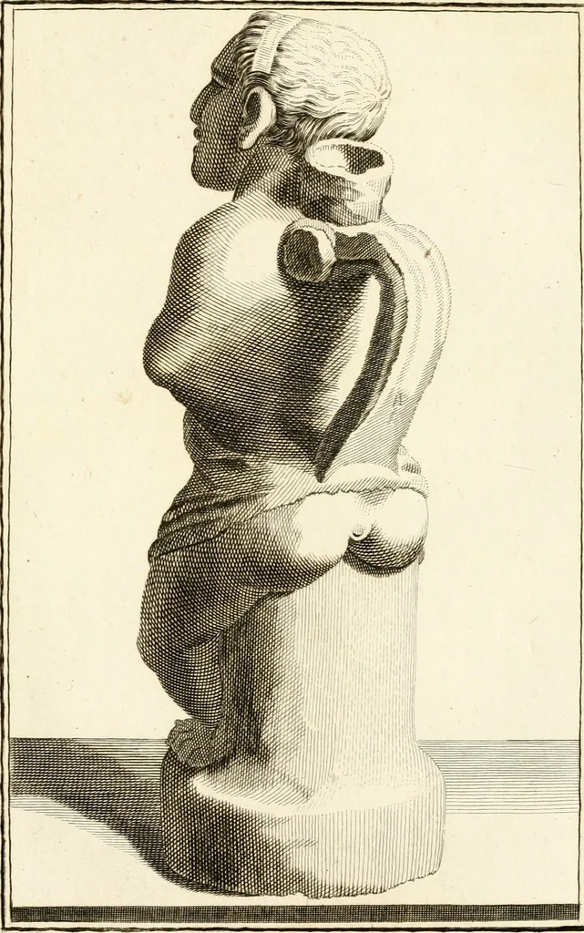 An illustration from Les antiquités d'Herculanum : avec leurs explications en françois, 1780, leaf 278