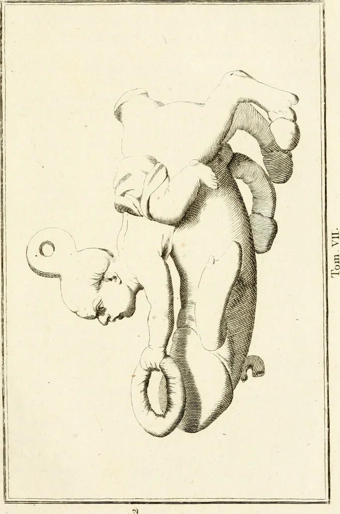 An illustration from Les antiquités d'Herculanum : avec leurs explications en françois, 1780, leaf 298