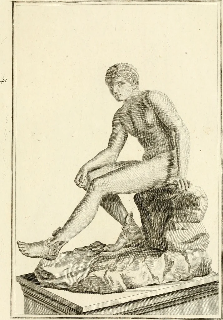 An illustration from Les antiquités d'Herculanum : avec leurs explications en françois, 1780, leaf 66