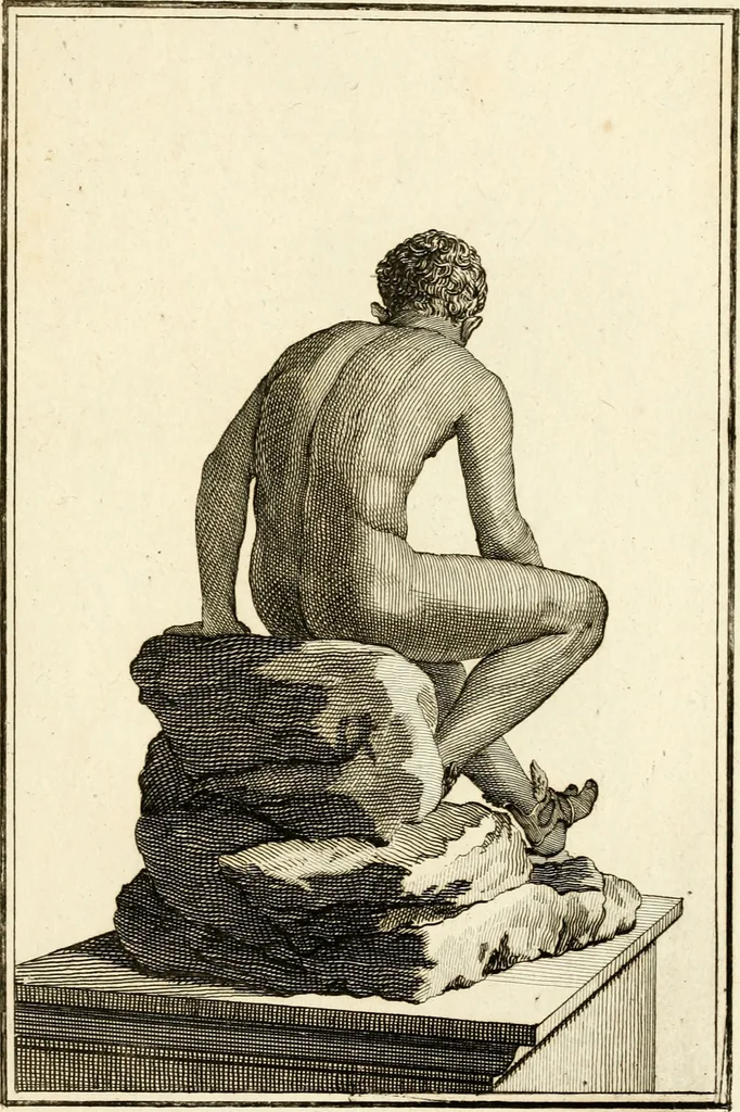 An illustration from Les antiquités d'Herculanum : avec leurs explications en françois, 1780, leaf 70
