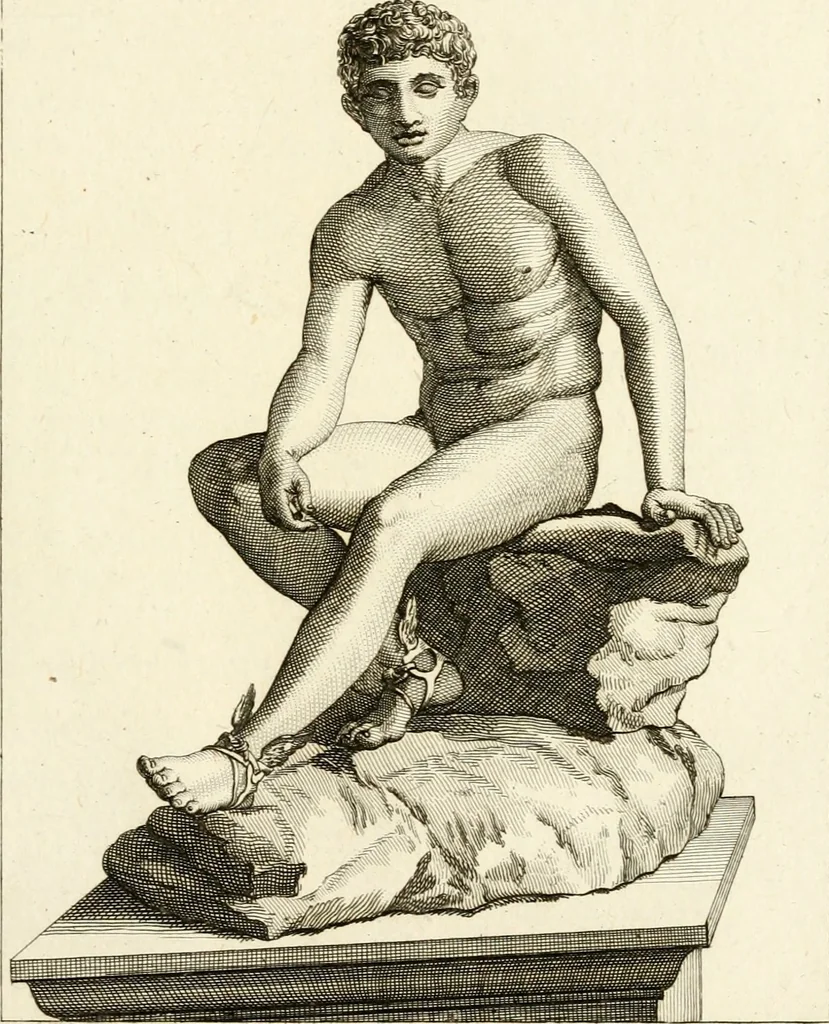 An illustration from Les antiquités d'Herculanum : avec leurs explications en françois, 1780, leaf 72