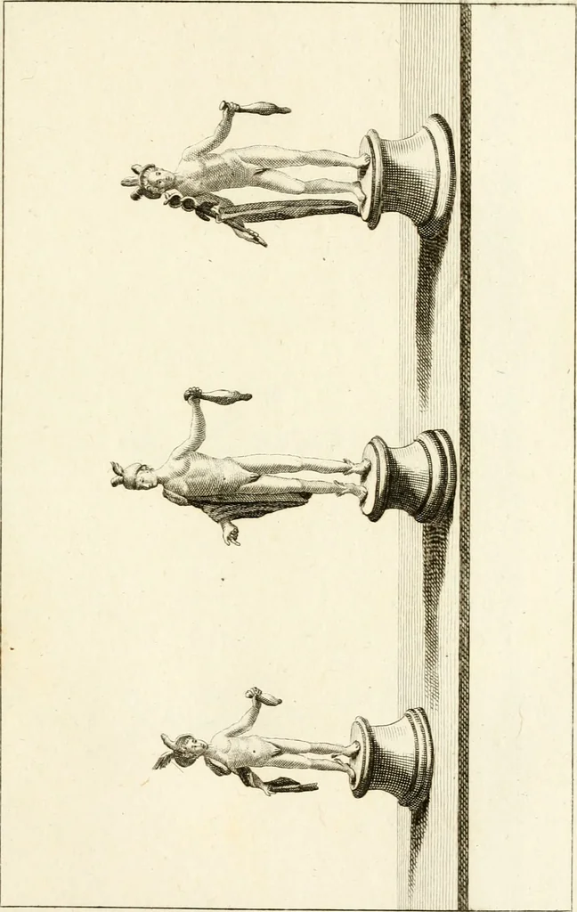 An illustration from Les antiquités d'Herculanum : avec leurs explications en françois, 1780, leaf 80