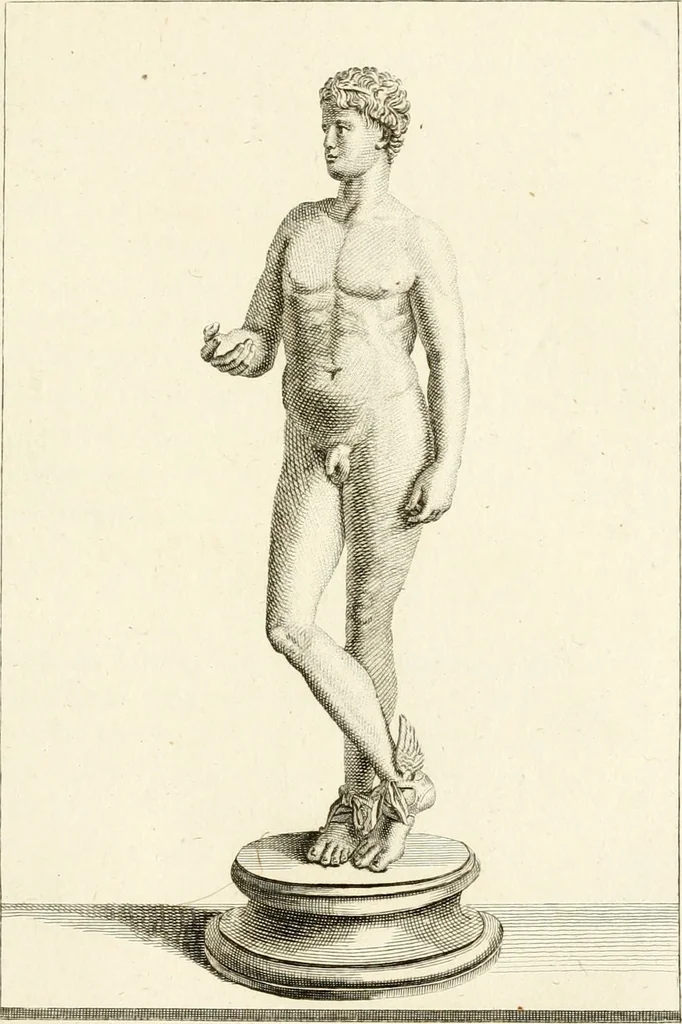 An illustration from Les antiquités d'Herculanum : avec leurs explications en françois, 1780, leaf 84