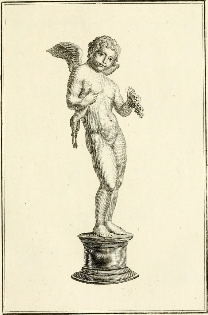 An illustration from Les antiquités d'Herculanum : avec leurs explications en françois, 1780, leaf 90