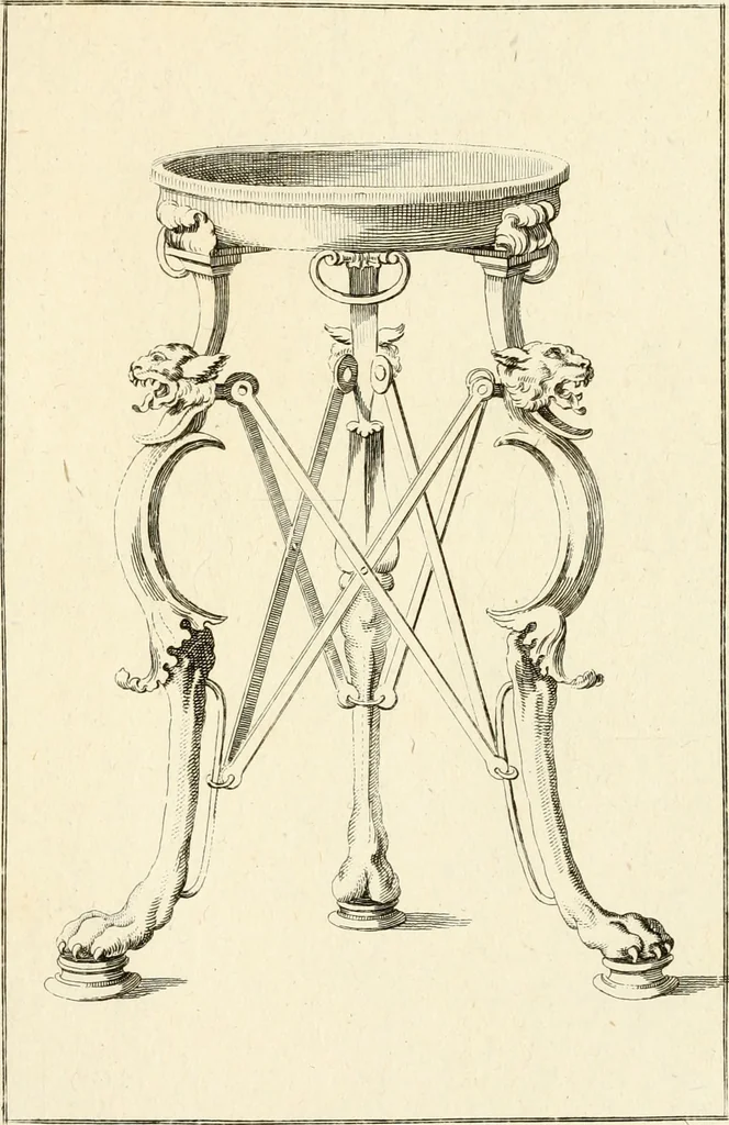 An illustration from Les antiquités d'Herculanum : avec leurs explications en françois, 1780, leaf 102
