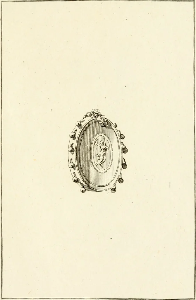 An illustration from Les antiquités d'Herculanum : avec leurs explications en françois, 1780, leaf 142