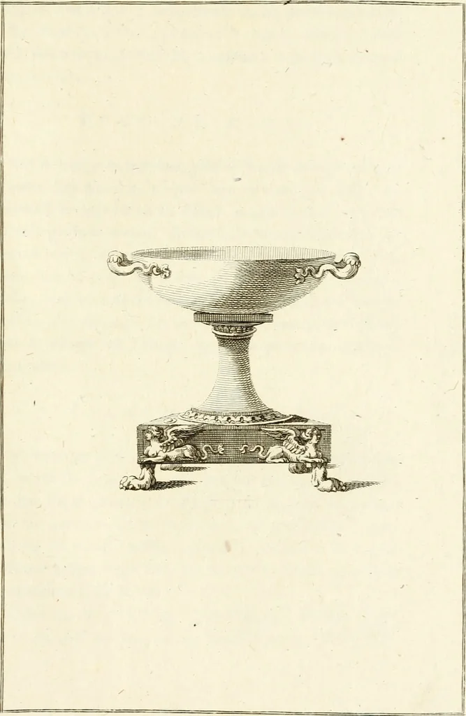 An illustration from Les antiquités d'Herculanum : avec leurs explications en françois, 1780, leaf 146
