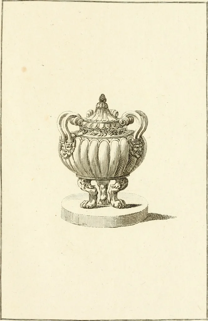 An illustration from Les antiquités d'Herculanum : avec leurs explications en françois, 1780, leaf 158
