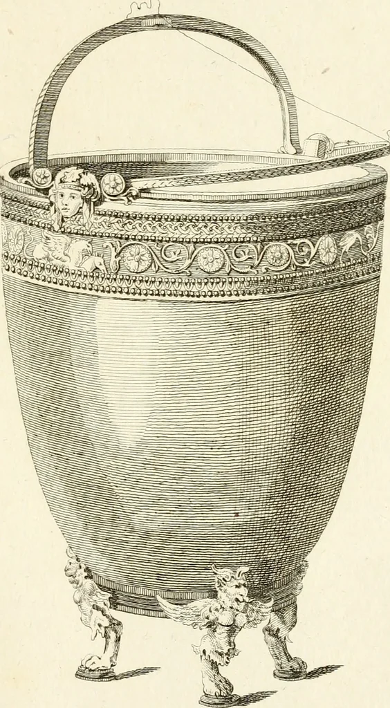 An illustration from Les antiquités d'Herculanum : avec leurs explications en françois, 1780, leaf 170