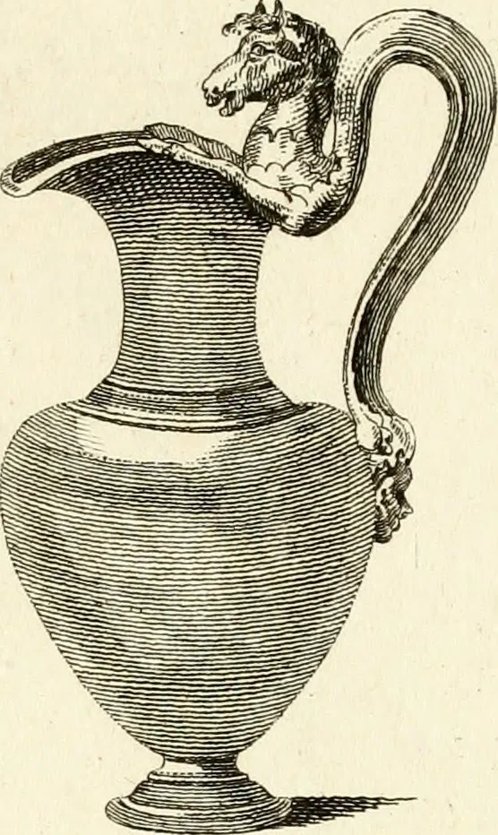 An illustration from Les antiquités d'Herculanum : avec leurs explications en françois, 1780, leaf 172