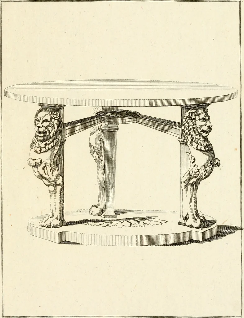An illustration from Les antiquités d'Herculanum : avec leurs explications en françois, 1780, leaf 188