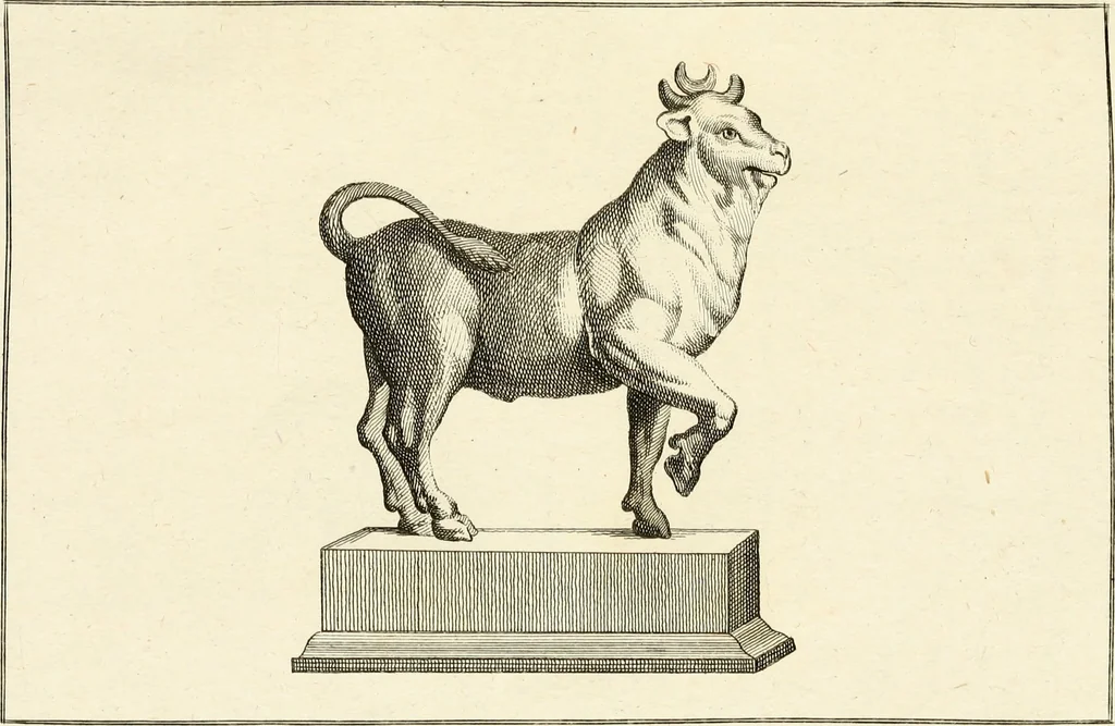 An illustration from Les antiquités d'Herculanum : avec leurs explications en françois, 1780, leaf 60