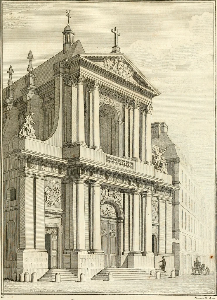 An illustration from Antiquités nationales, ou, Recueil de monumens : pour servir à l'histoire générale et particulière de l'empire françois, tels que tombeaux, inscriptions, statues, vitraux, fresques, etc. : tirés des abbayes, monastères, châteaux, et autres lieux devenus domaines nationaux, 1790, leaf 230