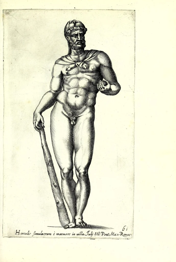 An illustration from Antiqvarvm statvarvm vrbis Romae primvs et secvndvs liber, 1585, leaf 139
