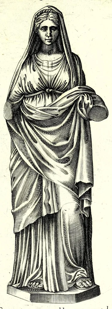 An illustration from Antiqvarvm statvarvm vrbis Romae primvs et secvndvs liber, 1585, leaf 199
