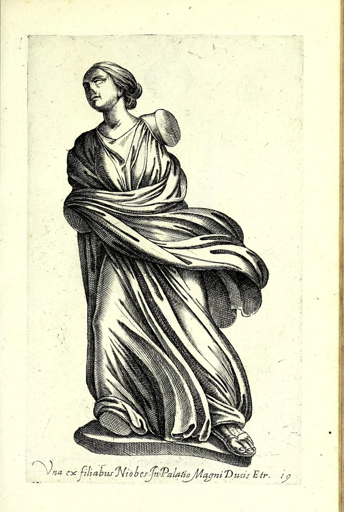 An illustration from Antiqvarvm statvarvm vrbis Romae primvs et secvndvs liber, 1585, leaf 259